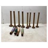 Wooden Textile Bobbins and Spools