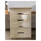 Wooden Storage Cabinet with Four Drawers