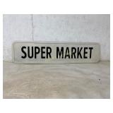 Rectangular Super Market Advertising Sign