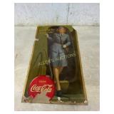 Coca-Cola Advertising Cardboard Sign