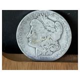 1883 O Morgan Silver Dollar, 90% Silver
