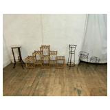 Miscellaneous Plant Stands and Shelf