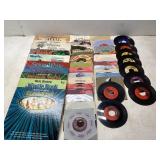 44 Vinyl Records with Sleeves