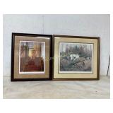 Framed Dog Prints