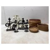 Decorative Items and Metal Band Figurines