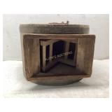 Wooden Butter Churn with Metal Bands