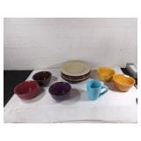 Espaï¿½a Hand-Painted Dishware Set with Chips