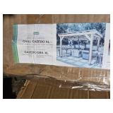 12ï¿½x6ï¿½ Grill Gazebo XL in Steel and Wood