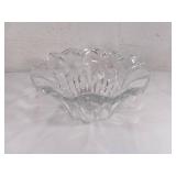 Lead Crystal Bowl with Geometric Design