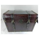 Small Animal Faux Skin Storage Trunk