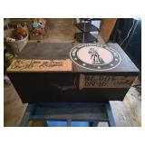 Military Footlocker with National Guard Markings