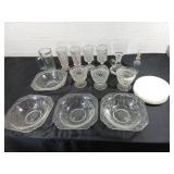 Clear Glass Tableware Assortment
