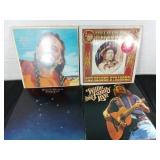 Four Willie Nelson Vinyl Records