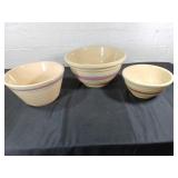 3 Watt Ovenware Ceramic Bowls