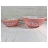Pyrex Pink Gooseberry Mixing Bowl Set