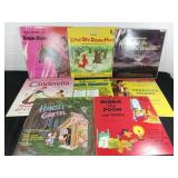 8 Vintage Disney Vinyl Records