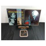 3 Johnny Cash Vinyl Records