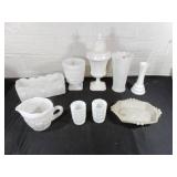 Milk Glass Decorative Items