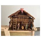 Nativity Scene with Figurines