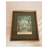 Framed Print of Savannah GA
