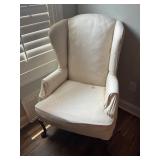 Upholstered Wingback Chair