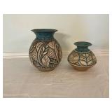 Handcrafted Pottery Vases