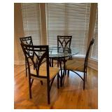 Dining Table with Four Chairs