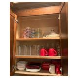 Cabinet of Glasses and Appliances