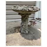 Concrete Birdbath