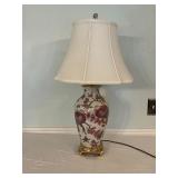 Lamp with Floral Design