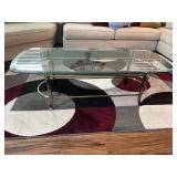 Glass-Topï¿½ Table with Swans