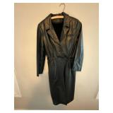 Leatherï¿½ Trench Coat