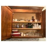 Cabinet Full of Dishes and Glassware