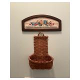 Wicker Basket Wall Art