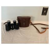 Vintage Binoculars with Case
