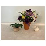 Bird Figurine andï¿½ Flower