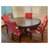 Dining Table with Four Chairs