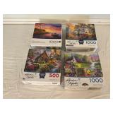 Four Jigsaw Puzzles