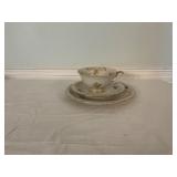 Bavaria Teacup Saucer and Plate