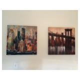 Two Canvas Prints