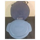 Anchor Hocking Glass Pie Dish with Carrier