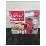 Blue Ultimate Rotary Grater with Accessories