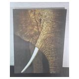 Elephant Wall Art Signed by Artist