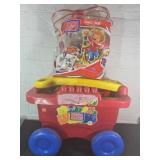 Mega Blocks Building Blocks with Wagon