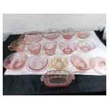 Pink Depression Glassware