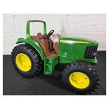 John Deere Green Toy Tractor with Yellow Wheels