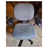 Adjustable Office Chair with Fabric Upholstery