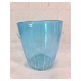 Mexican Hand-Blown Glass Ice Bucket