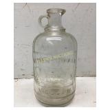 White House Vinegar Glass Jug with Handle