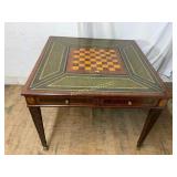 Game Table with Chess and Backgammon